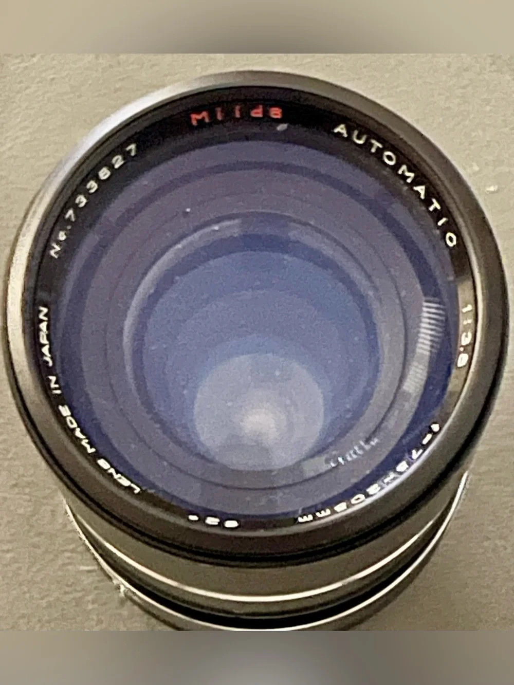 Miida automatic f=75mm